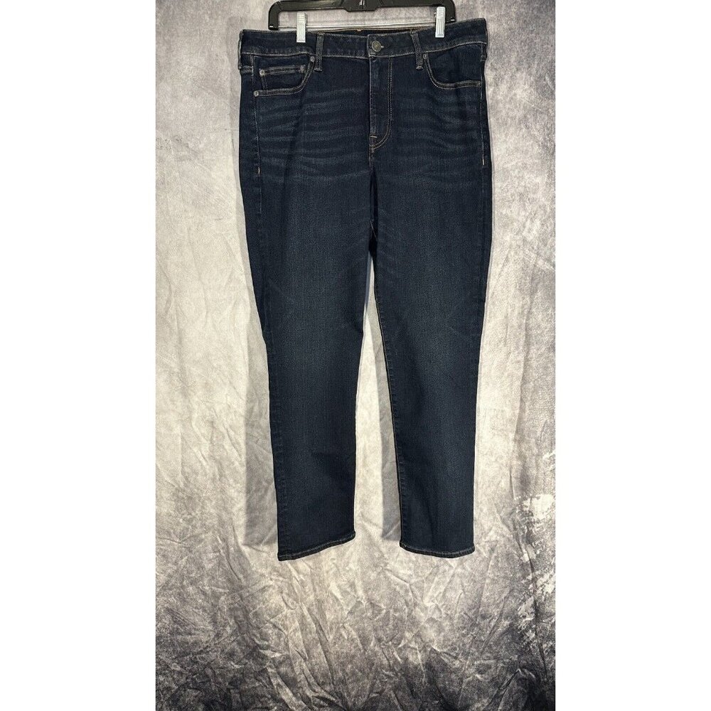 express straight blue jeans Men’s Size 34x30 Dark Blue